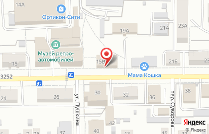 Банкетный зал Ортикон на карте