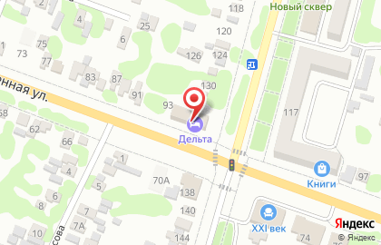 Гостиница Delta на карте
