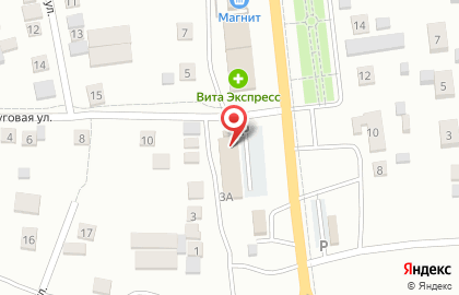 Продуктовый магазин в Астрахани на карте