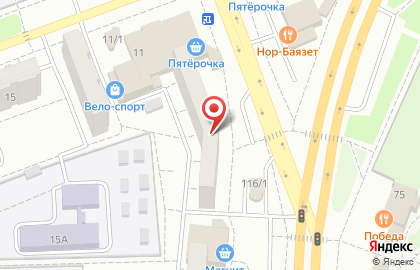 Магазин разливного пива Пивной бочонок в Тракторозаводском районе на карте