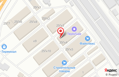 Магазин лакокрасочных материалов в Москве на карте