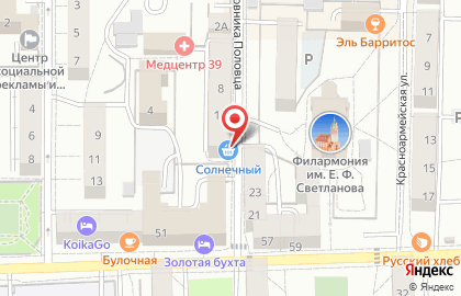 Продуктовый магазин Настасия на карте