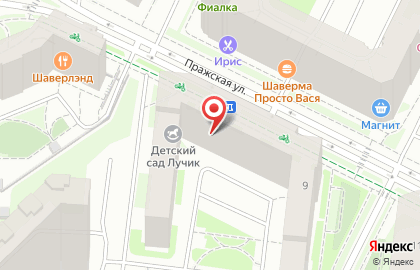 Компания Мир Потолков на Пражской улице на карте