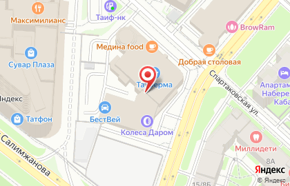 А-Студия на Спартаковской улице на карте