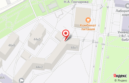 Столовая Общежитие №1 на карте