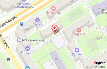 Детский сад №22, Невский район на карте