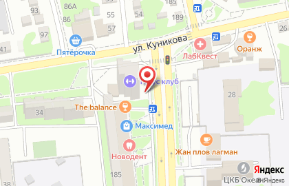 Строительная компания Монолит на проспекте Дзержинского на карте