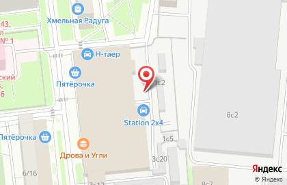 Торговая компания UNIONDELTA на 2-й Карачаровской улице на карте