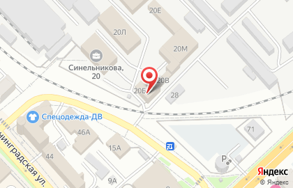 Салон эпиляции Ничего Лишнего в Железнодорожном районе на карте