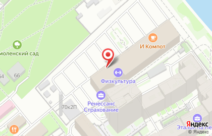 IT-компания Dins на проспекте Обуховской Обороны на карте