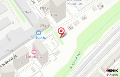 Автостоянка в Новосибирске на карте