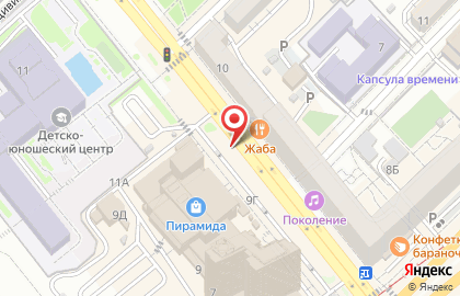 Билборды (6х3 м) от РА Экспресс-Сити на Краснознаменской улице на карте