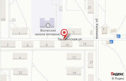 Участковый пункт полиции, Отдел полиции №1 Управления МВД России по г. Волжскому на Ташкентской улице на карте