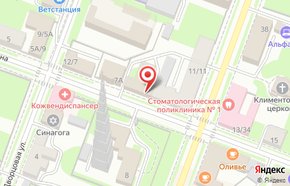 Общественная организация Красный крест в Великом Новгороде на карте