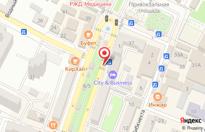 Гостиница City & Business hotel на карте