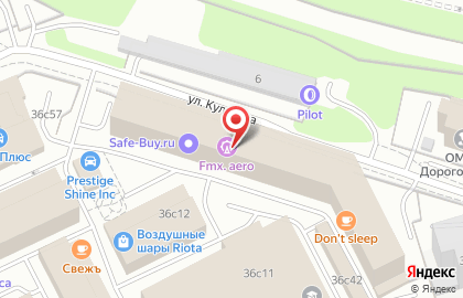 Компания Первая такелажная служба на Кутузовском проспекте на карте