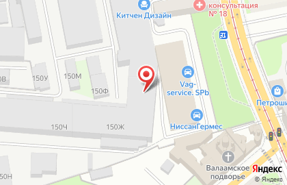 Цех по выделке шкур животных Палитра-М на карте