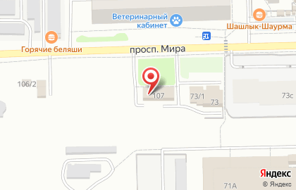 Ритуальный салон в Советском районе на карте