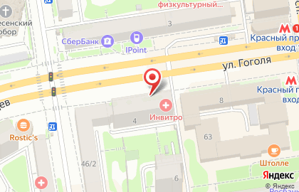 КультЛаб, одежды и товаров на улице Гоголя на карте