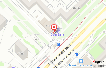 Рыбная лавка на Московском проспекте на карте