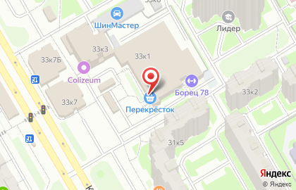Зоосалон Лапка на карте