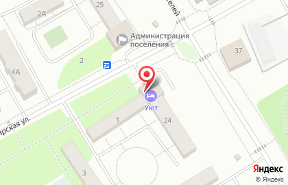 Парикмахерская 3D стиль на карте
