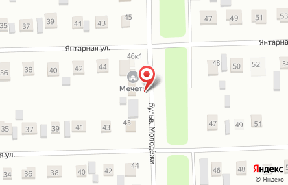 Магазин разливного пива на Янтарной улице на карте