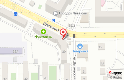 Пекарня-кондитерская Хлеберев в Курчатовском районе на карте