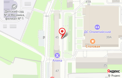 Услада на улице Антонова на карте