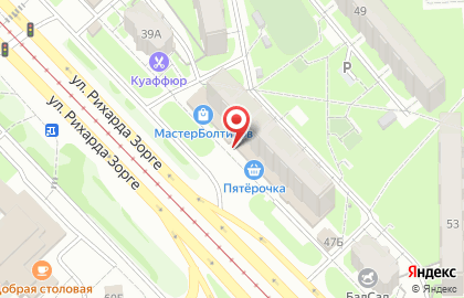 Банкомат Татсоцбанк на улице Рихарда Зорге на карте