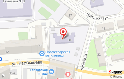 Детский сад №175 в Орджоникидзевском районе на карте