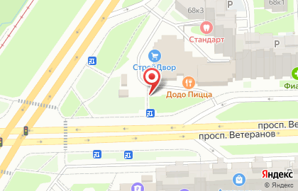 Иваннаспб.рф на проспекте Ветеранов на карте