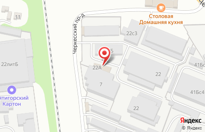 Оптово-розничный магазин Эконом в Пятигорске на карте