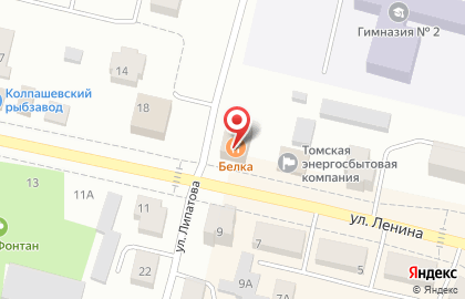 ТЦ Елена в Томске на карте