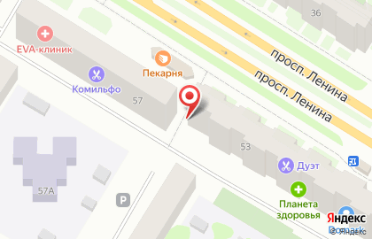 Алкомаркет Виклеон на проспекте Ленина на карте