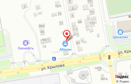 Магазин продуктов Ромашка на Тихой улице на карте