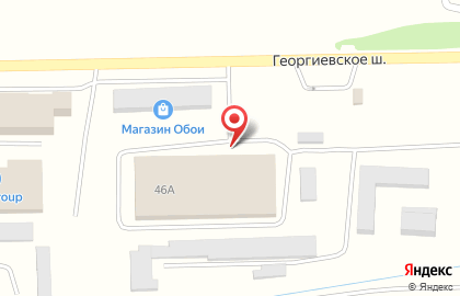 Магазин Cobra Sport на ​Георгиевском шоссе на карте