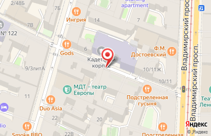Квартирное бюро Graff B & B на карте