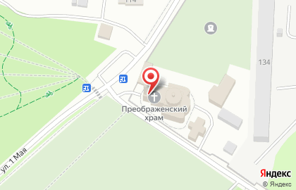 Храм Преображения Господня в Саввине на карте