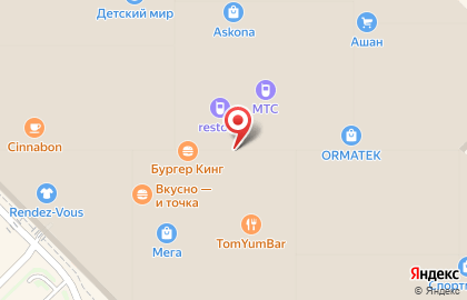 Ашан в Кировском районе на карте