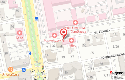 Аптека в Грозном на карте