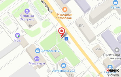 Семицветик, ИП Павлова Н.А. на улице Строителей на карте