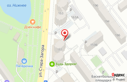 ТурMarket на улице Стара Загора на карте