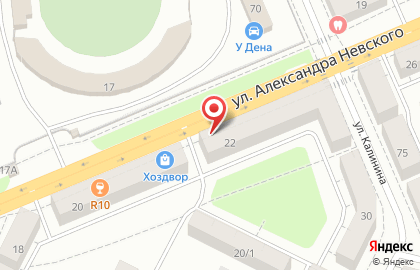 DNS Сервисный центр на улице Александра Невского на карте