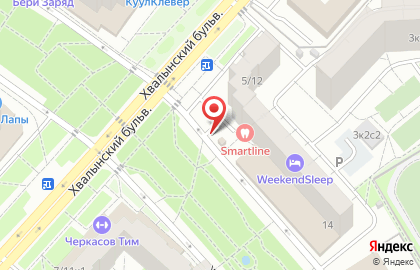 Айсберри на Жулебинском бульваре на карте