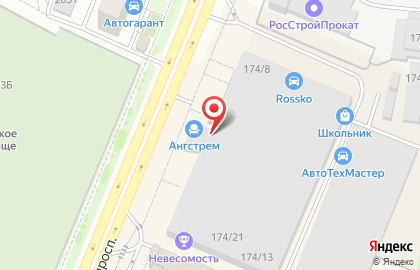 Автосалон АвтоЛидер в Железнодорожном районе на карте