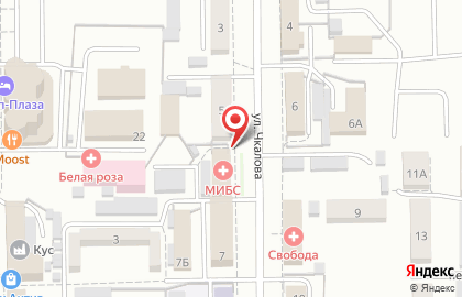 Центр диагностики Мибс на улице Чкалова на карте
