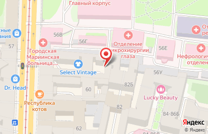 Отель Travelto на Литейном проспекте на карте