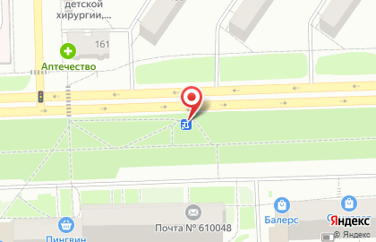 Мастерская в Кирове на карте