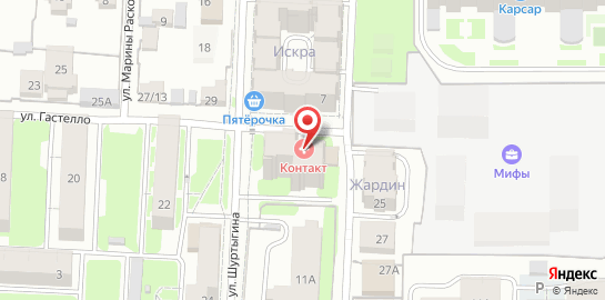 Медицинский центр Клиника Контакт на карте